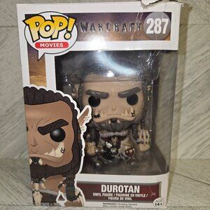 Funko Pop Warcraft Durotan #287 - Damaged Box
